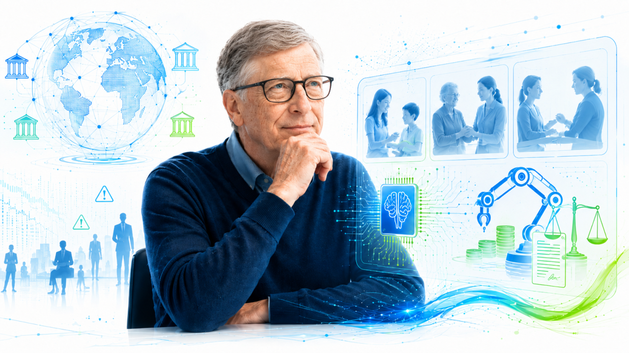 Le cofondateur de Microsoft plaide pour des métiers sanctuarisés face à l'intelligence artificielle