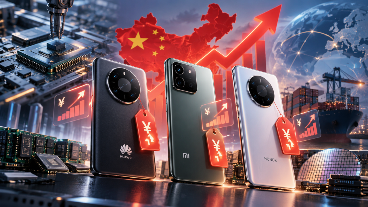 Huawei, Xiaomi et Honor augmentent simultanément les prix de leurs smartphones en Chine