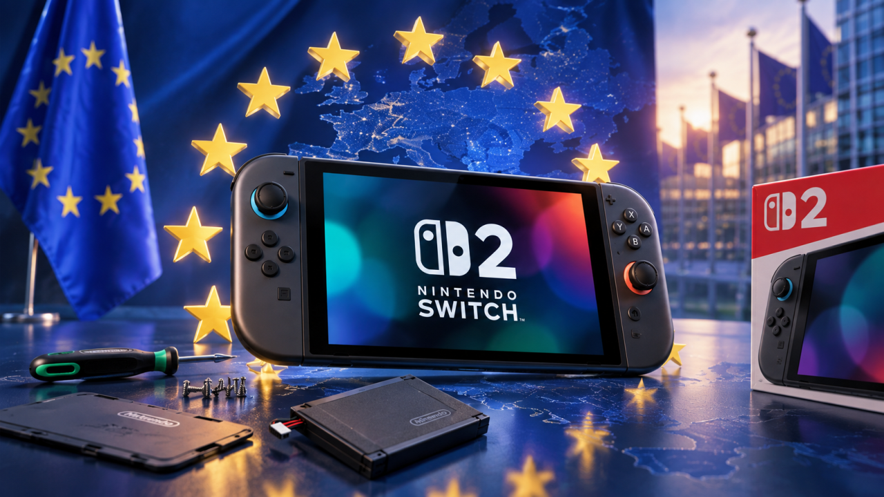 Nintendo lance une version révisée de la Switch 2 en Europe dotée d'une batterie facilement remplaçable