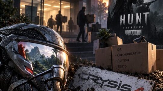 Crytek procède à une nouvelle vague de licenciements en Allemagne et en Turquie