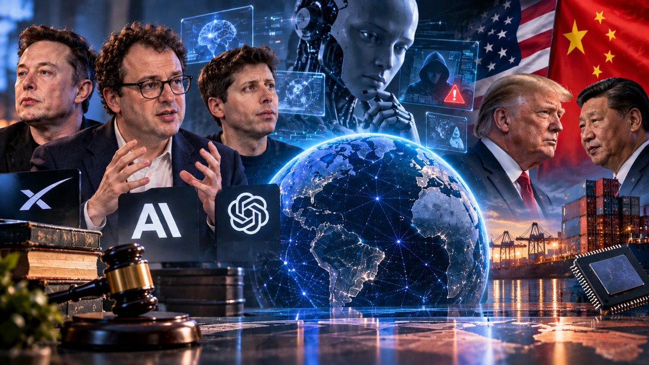 Dario Amodei, Sam Altman et Elon Musk appellent à ralentir le développement de l’intelligence artificielle