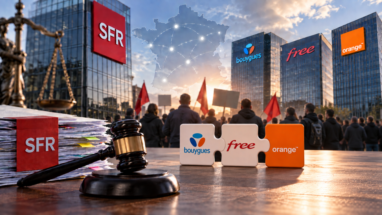 Rachat de SFR : les syndicats assignent la direction en justice et maintiennent la grève