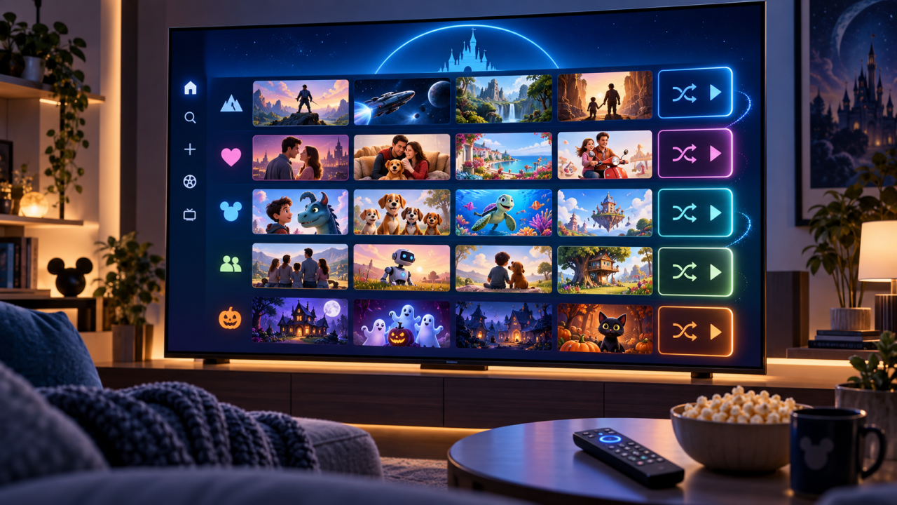 Disney+ lance les Playlists pour simplifier le choix des programmes