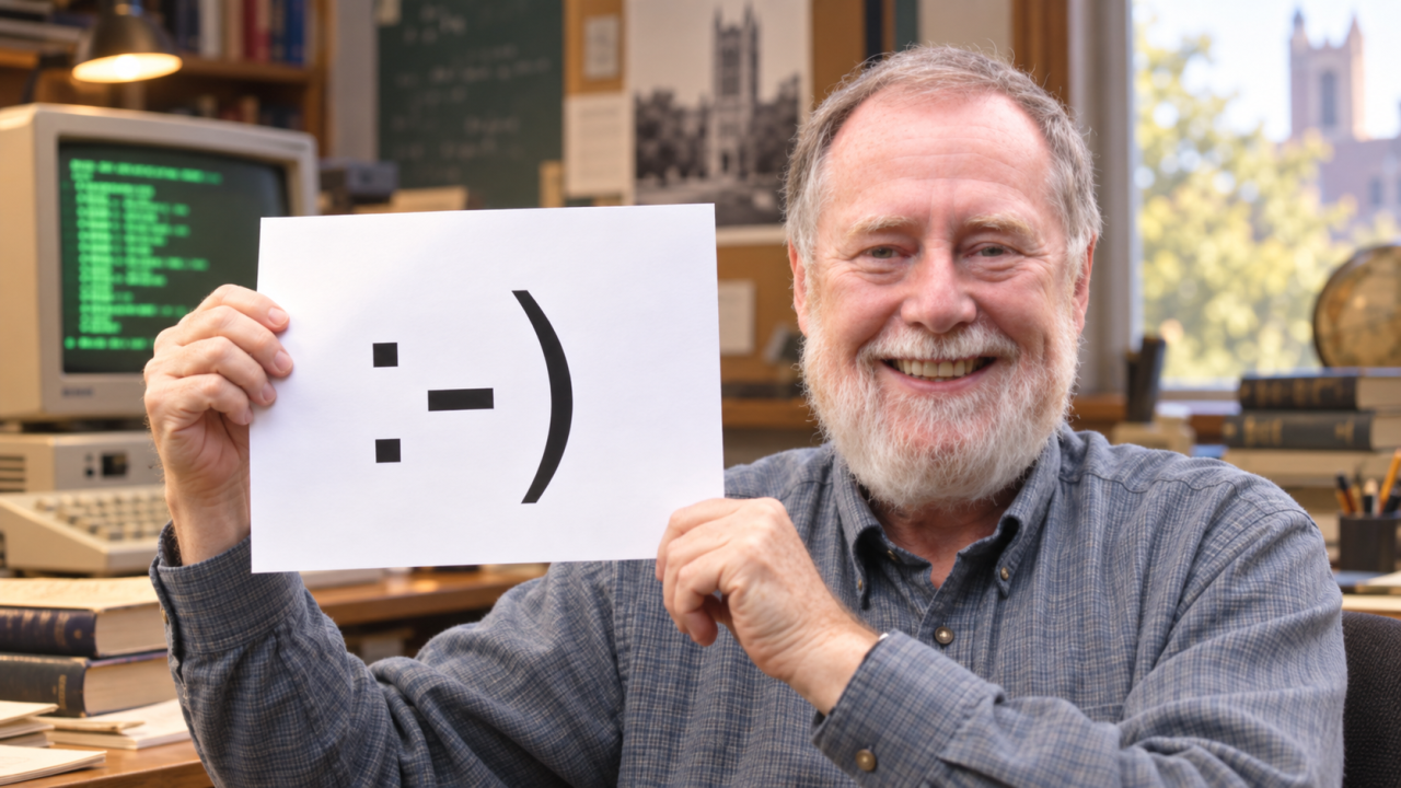 Comment Scott E. Fahlman a inventé le smiley textuel le 19 septembre 1982
