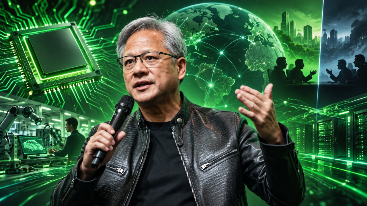 Le patron de Nvidia rejette tout risque existentiel de l’intelligence artificielle pour 2030