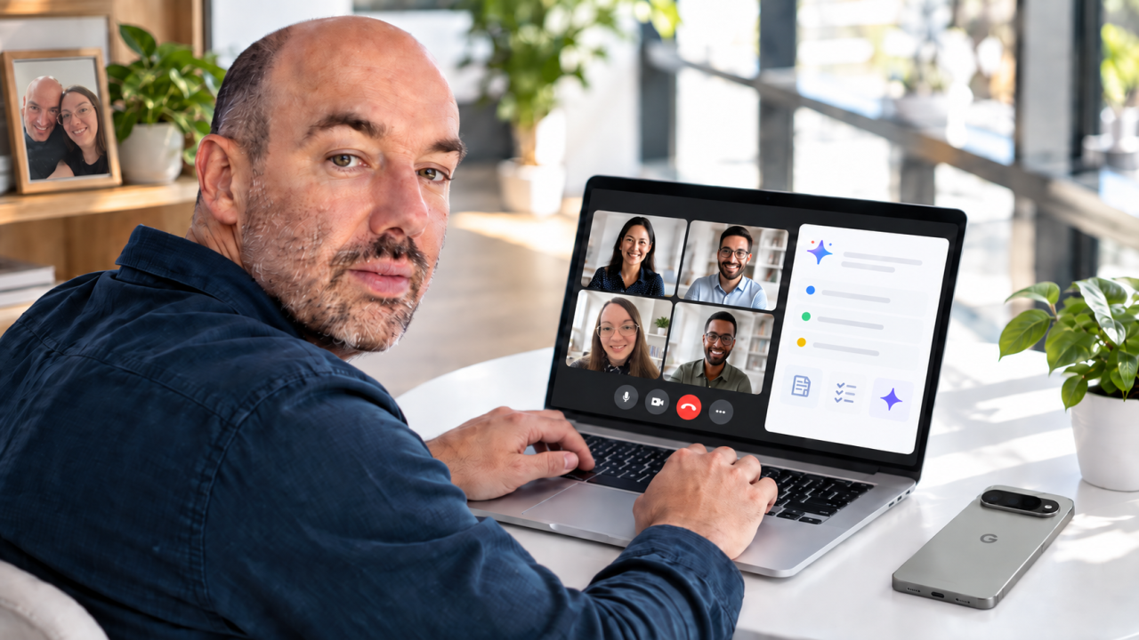 Gemini résume désormais les réunions Google Meet en une seule page