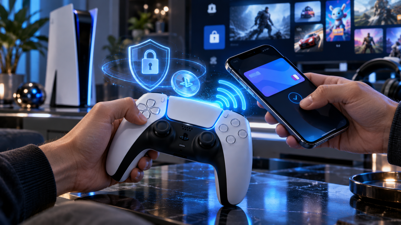 Sony envisage de transformer la manette PS5 DualSense en terminal de paiement sans contact