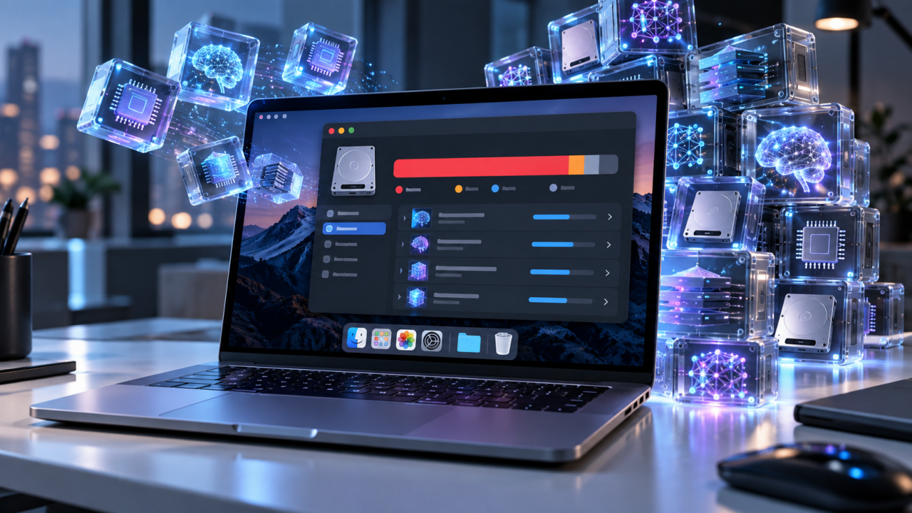 Apple Intelligence sous macOS 27 : des modèles d’IA qui s’accaparent jusqu’à 30 Go sur les Mac