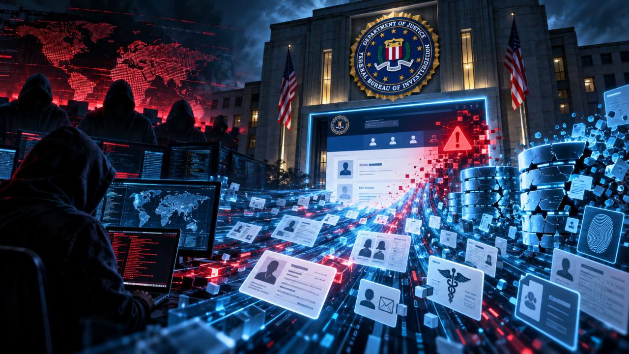 Piratage du FBI : des milliers de dossiers d’agents et médicaux dérobés