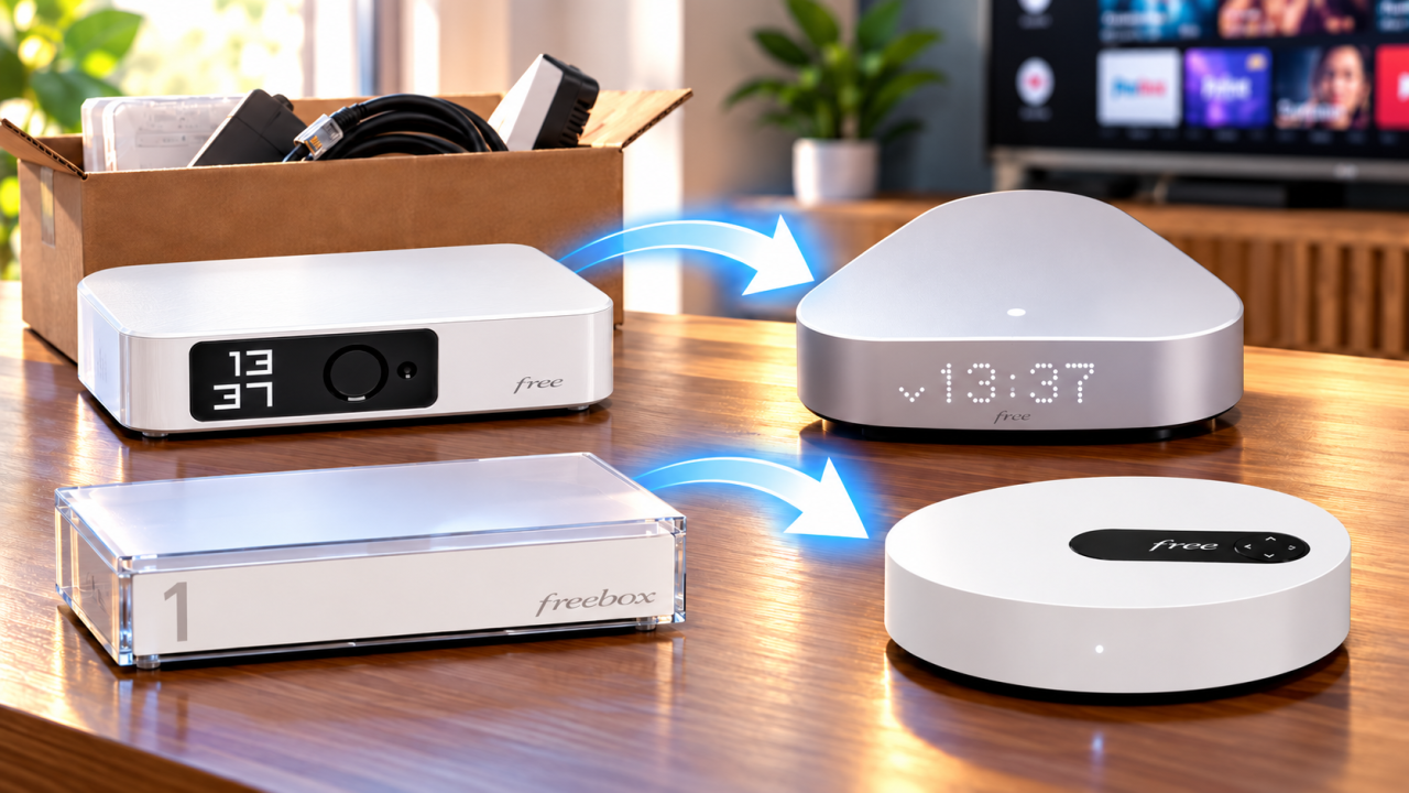 Free remplace définitivement ses anciennes Freebox One et Crystal