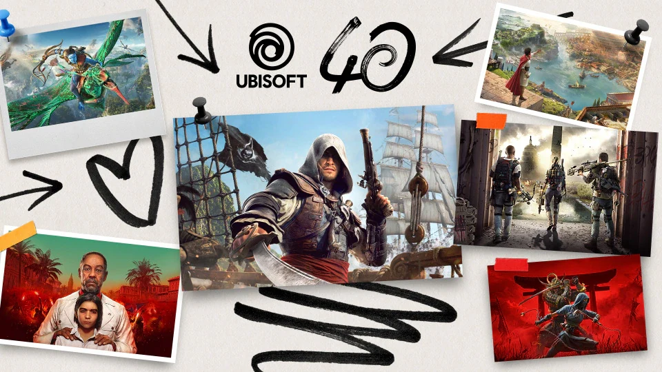 Une campagne promotionnelle d’envergure pour les 40 ans d’Ubisoft
