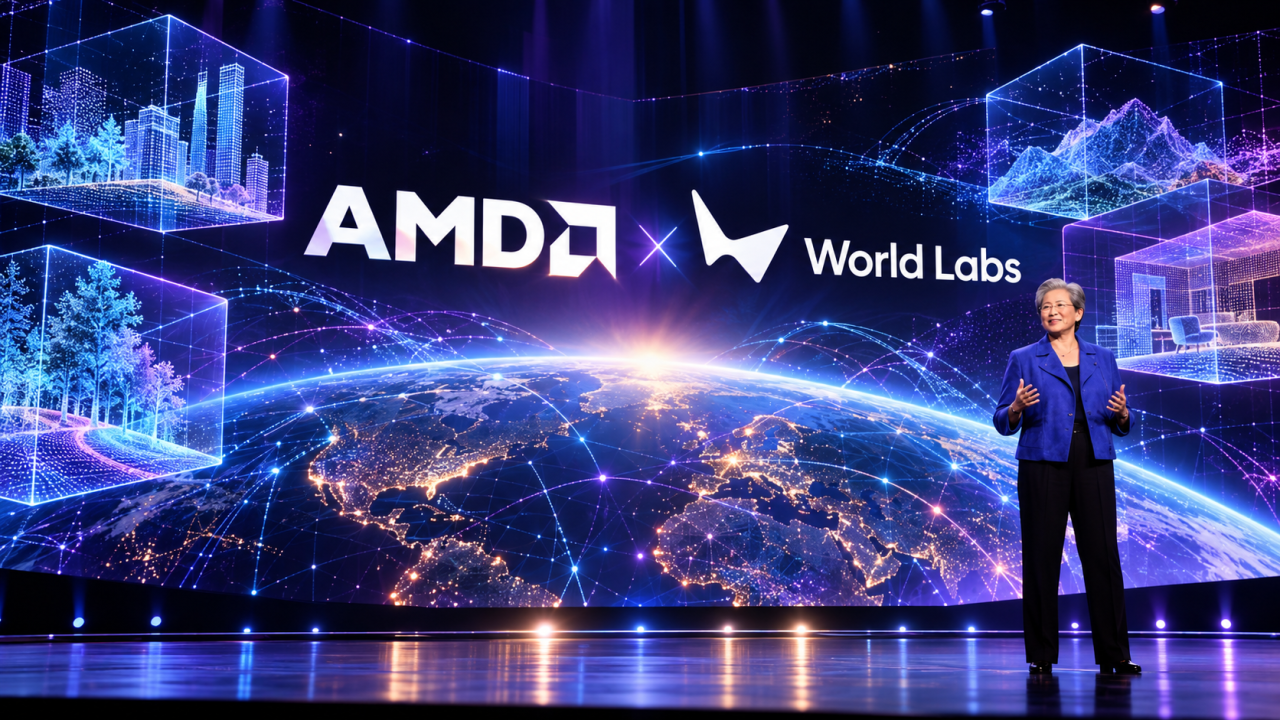 AMD rachète World Labs pour 8,2 milliards de dollars afin de s’imposer dans l’intelligence spatiale 3D