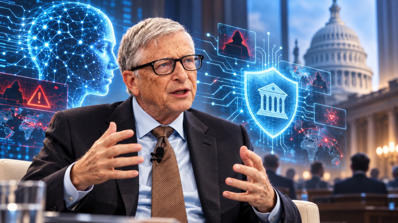 Pour Bill Gates, l’intelligence artificielle nécessite une surveillance face à la menace d’usages malveillants