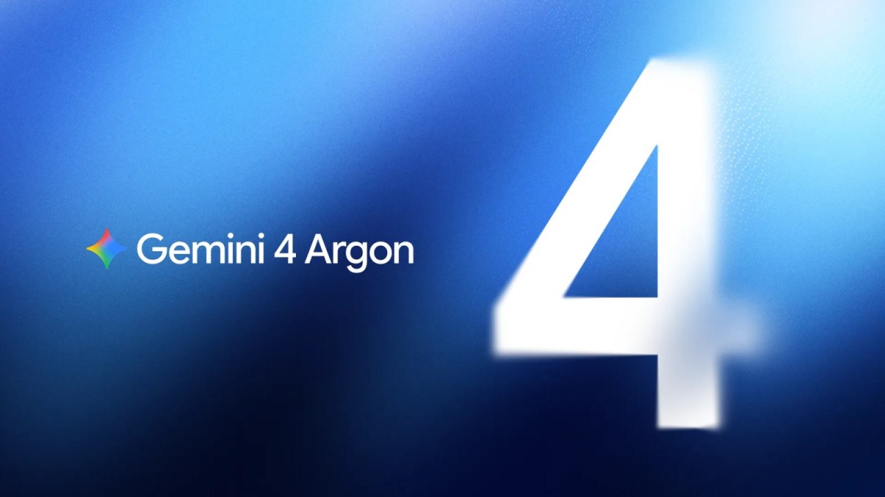 Google officialise Gemini 4 Argon, son nouveau modèle d’intelligence artificielle haut de gamme