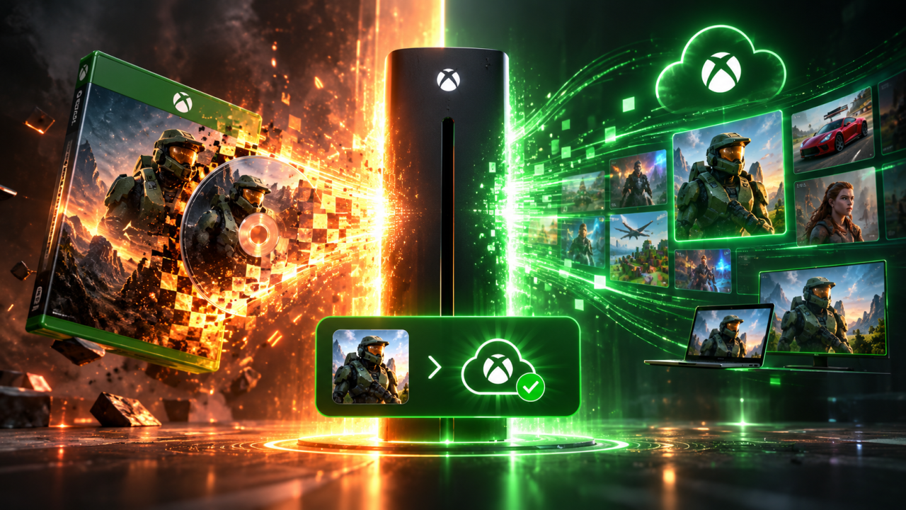 Xbox Disc-to-Digital : Microsoft ouvre la conversion des jeux physiques à tous