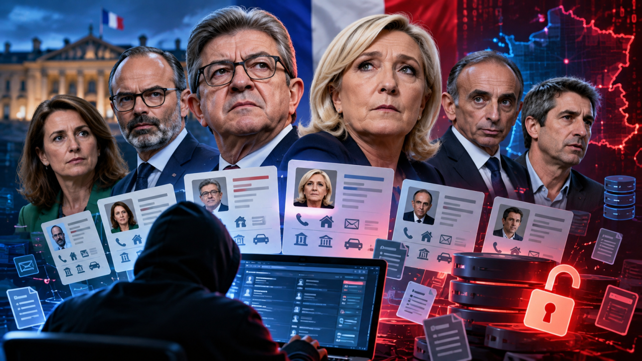 Fuites de données : les coordonnées de responsables politiques accessibles sur une plateforme payante