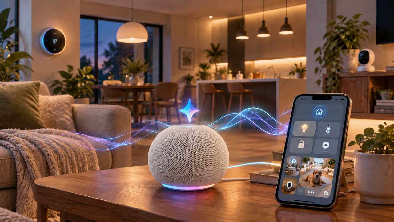Google Home déploie une mise à jour majeure centrée sur Gemini et la domotique