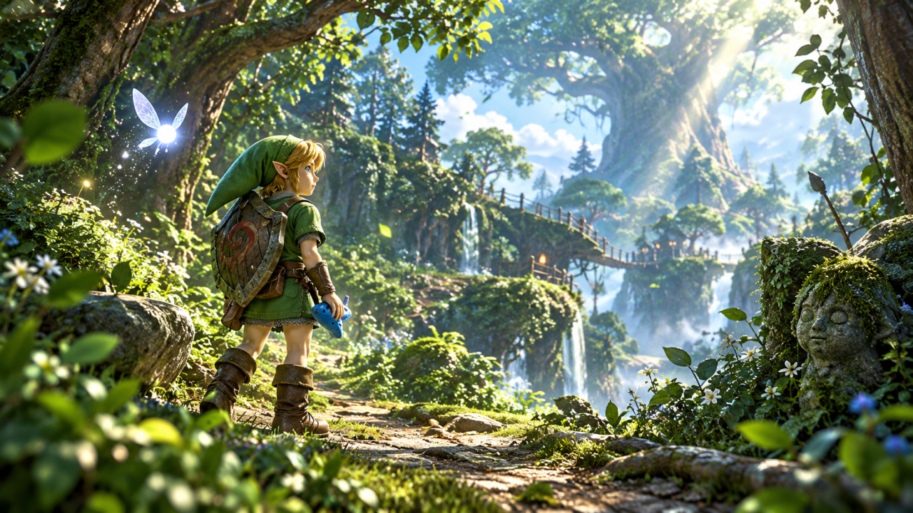 Nintendo dévoile de nouvelles séquences de gameplay pour le remake de Zelda Ocarina of Time