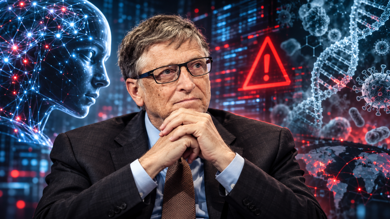 Bill Gates qualifie l’intelligence artificielle de menace majeure pour l’humanité
