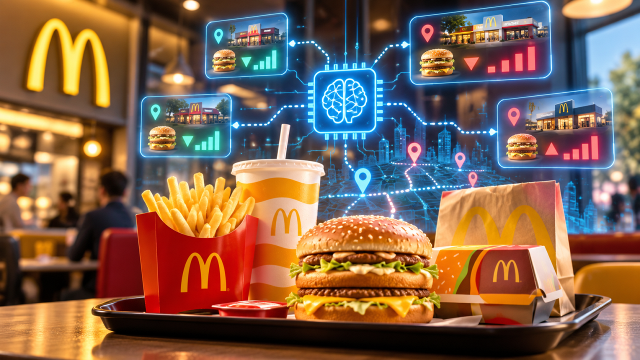 McDonald’s utilise l’intelligence artificielle pour moduler les prix de ses menus