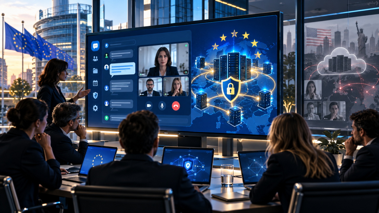 La Commission européenne teste Element Pro pour réduire sa dépendance aux technologies américaines
