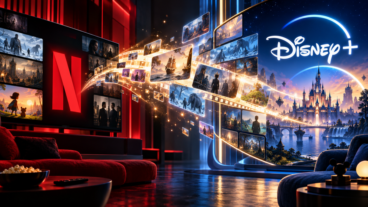 Netflix et Disney concluent un accord de licence temporaire pour des films et des séries