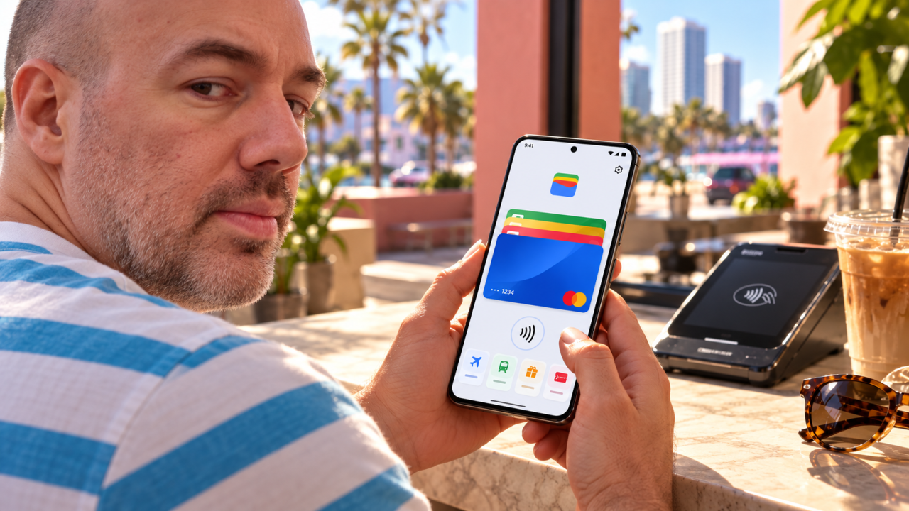 Google Wallet adopte un affichage vertical pour ses cartes de paiement sur Android