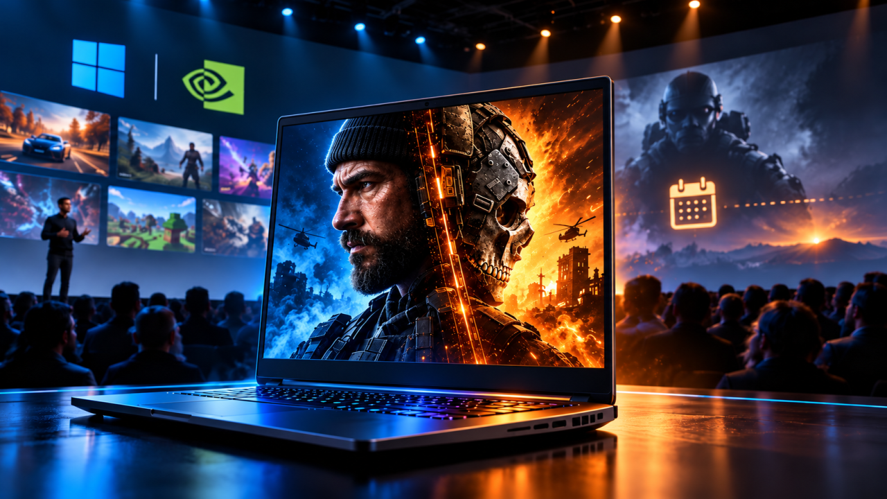 Call of Duty attendu sur les PC portables RTX Spark de Microsoft pas avant 2027