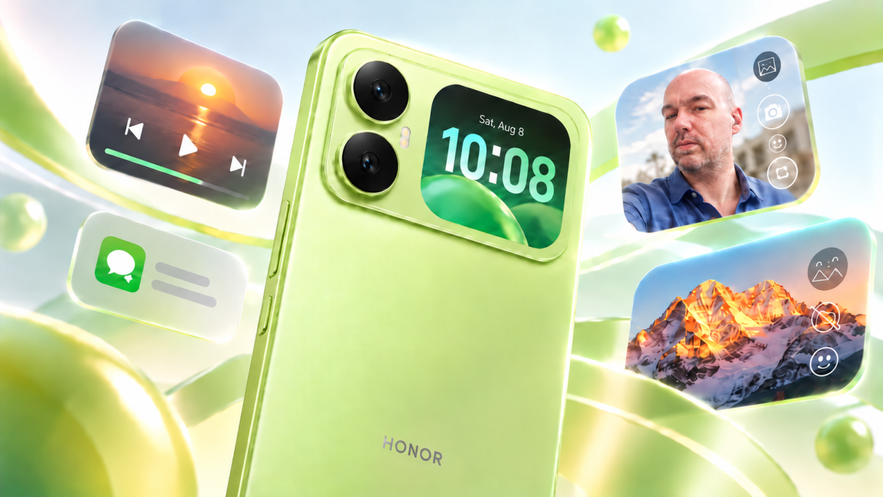 Honor officialise le Play20C avec un écran secondaire au dos