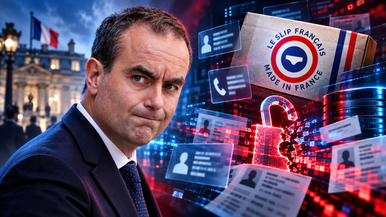 Le numéro de téléphone de Sébastien Lecornu fuité après un piratage du Slip Français