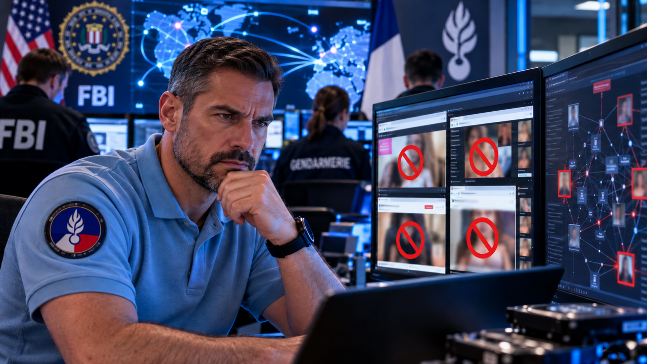 Démantèlement de la plateforme NudeLeaksTeens et mise en examen de deux administrateurs