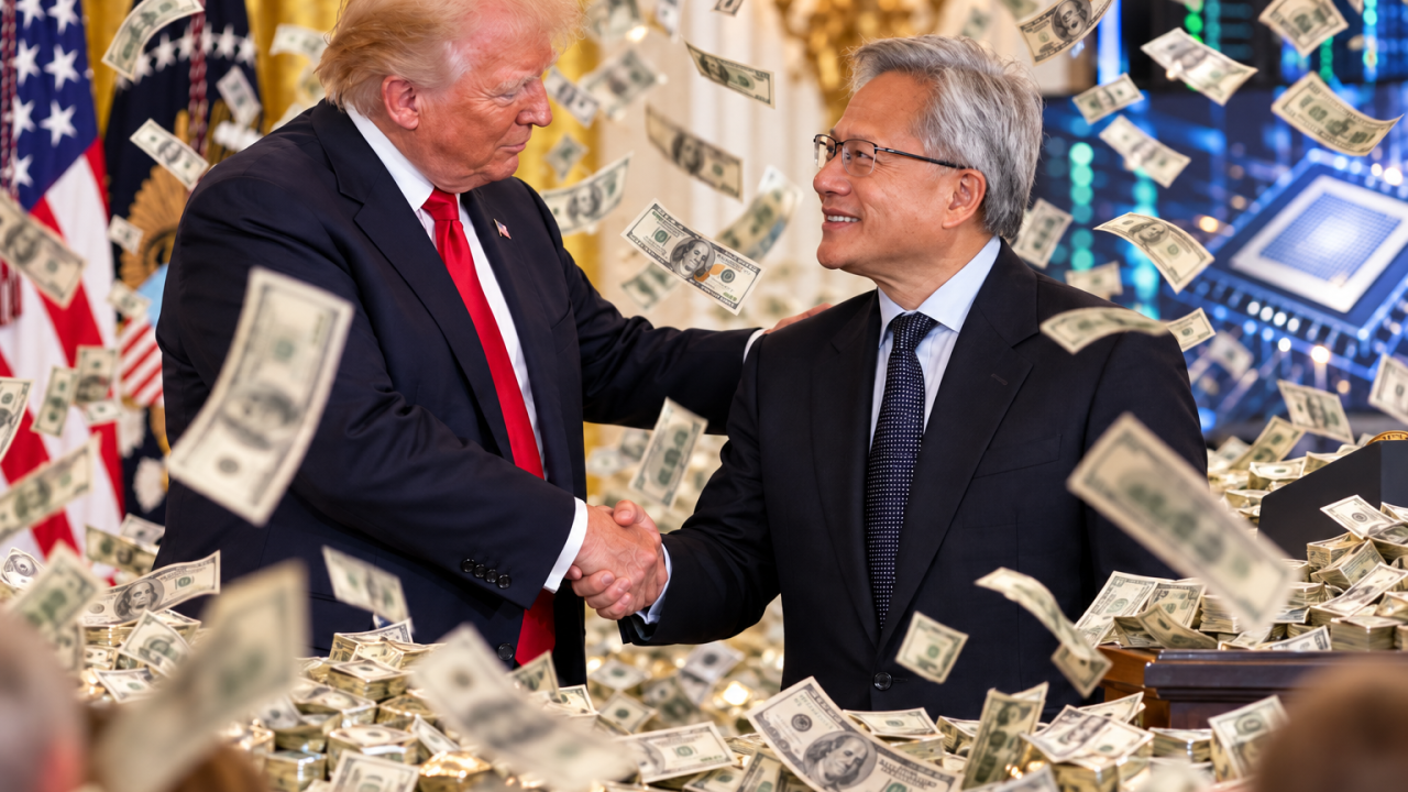 Jensen Huang décoré par la Maison-Blanche et Nvidia investit un milliard de dollars pour la science
