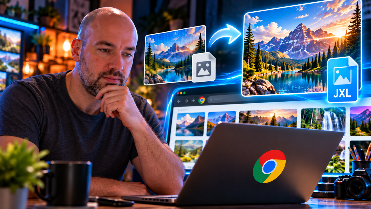 Le JPEG XL fait son retour officiel dans Chrome 155