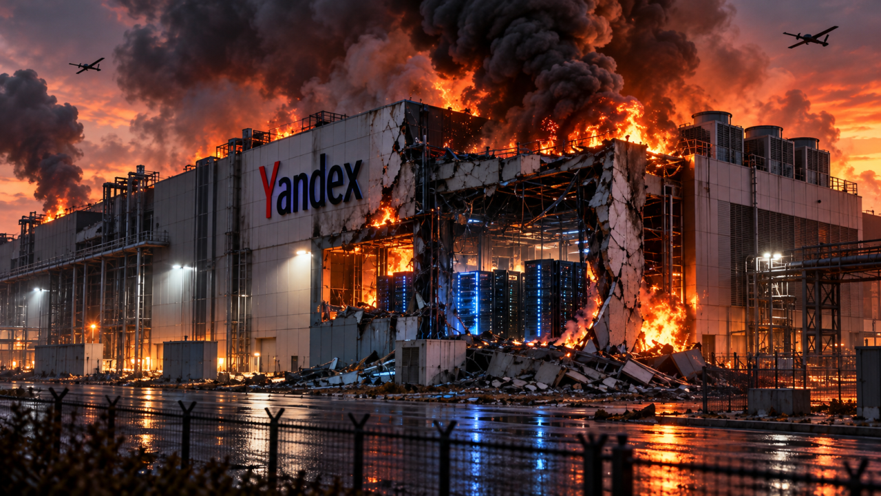 Yandex visé par une série d’attaques de drones ukrainiens sur ses data centers