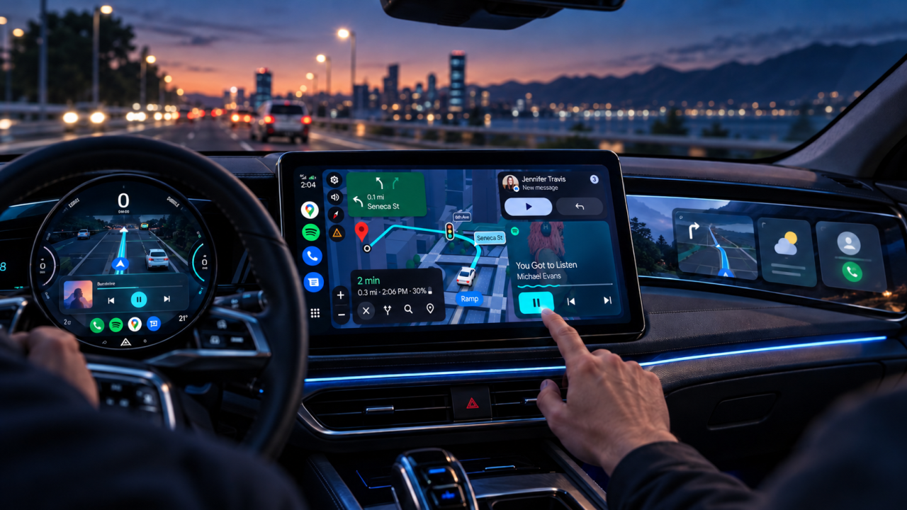 Android Auto prépare sa plus grande refonte visuelle avec la future interface Cielo