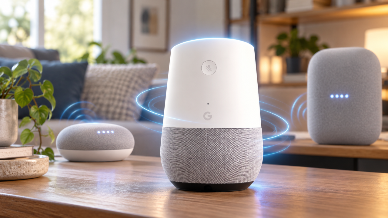 Google déploie une mise à jour inattendue pour ses anciennes enceintes connectées