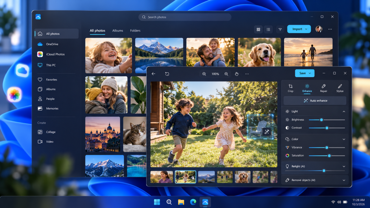 Microsoft déploie une nouvelle application Photos pour Windows 11